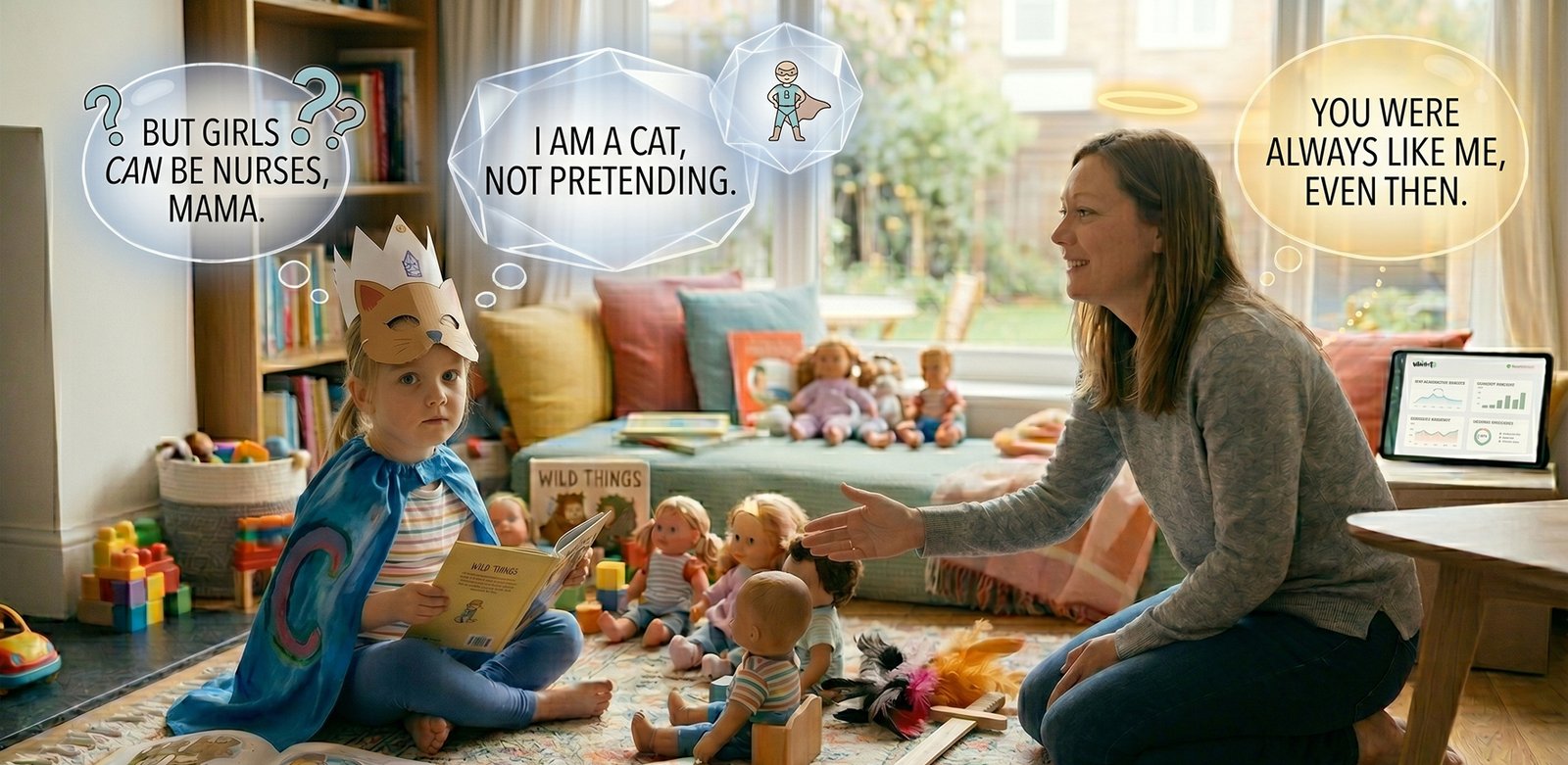 Why Kids Try On 10 Different Personalities Before Age 9, And Why That's a Good Sign